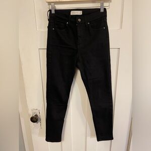 Topshop Jamie black skinny jeans size 26